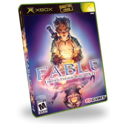 Fable limited edition bonus dvd3D Boxes Italic